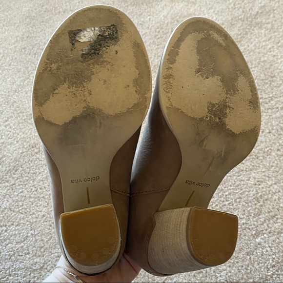 Dolce vita suede open toe heel mules - Picture 4 of 5